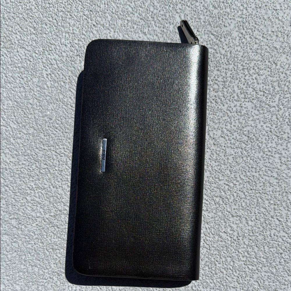 ✨Host pick✨Elegant Black Cell Phone Wallet Case